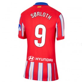 Dámské fotbalový oblečení Atletico Madrid Alexander Sorloth #9 Domácí košile 2024-25 Krátkým Rukávem